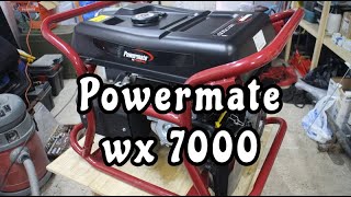 Powermate WX 7000 by Pramac [upl. by Eikkin226]