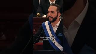 Nayib Bukele contra las pandillas 👊🏼🇸🇻 nayibbukele elsalvador [upl. by Enoyrt557]