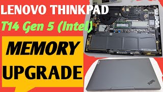 Lenovo ThinkPad T14 Gen 5 Memory upgrade and upgrade options [upl. by Bacon632]