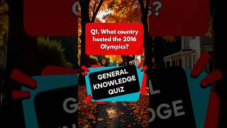 General Knowledge Quiz Part 84  Can you get 55 generalknowledgequiz quizchallenge [upl. by Keli]