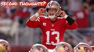 Four Man Front Are the 49ers Having Second Thoughts About Brock Purdy [upl. by Ahsilrae]