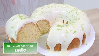 BOLO MOUSSE DE LIMÃO SUPER FOFO COM COBERTURA CREMOSA 516  Receitas da Mussinha [upl. by Enra373]