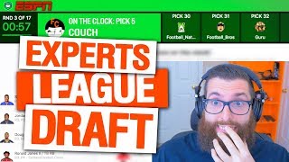 ESPN Fantasy Football Draft 2018 [upl. by Yrohcaz58]