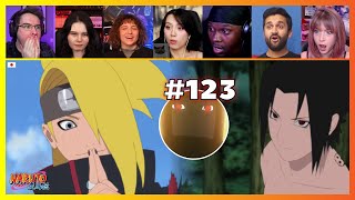 Naruto Shippuden Episode 123  Sasuke vs Deidara I  Reaction Mashup ナルト 疾風伝 [upl. by Fife907]