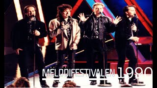 Melodifestivalen genom tiderna Melodifestivalen 1990 [upl. by Enomrej299]