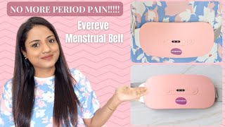 No More Period Pain amp Discomfort  Evereve Menstrual Heating Belt  Ria Rajendran [upl. by Jarietta]