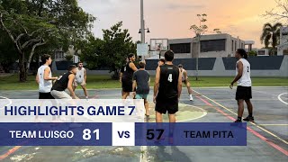 GAME 7 EL FLOATER PODCAST SUMMER LEAGUE TEAM LUISGO 81 VS TEAM PITA 57 [upl. by Aketahs241]