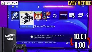 How to Downgrade PS4 from 1001 to 900 Reverting PS4 to 900 [upl. by Langan]