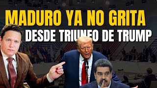 EL REPENTINO CAMBIO DE MADURO DESPUÉS DEL TRIUNFO DE TRUMP ANÁLISIS [upl. by Yennek]