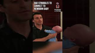 Dad struggles to connect with newborn baby 😳 supernanny childcare jofrost tvshow parenting [upl. by Frydman943]