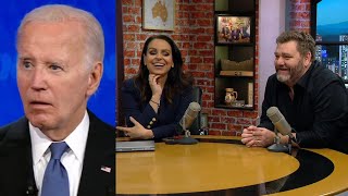 TV hosts react as Biden crashes and burns in trainwreck Presidential debate [upl. by Leuas]