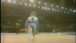 1978 Champions All gymnastics Silvia Hindorff FX [upl. by Alol]