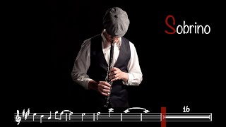 LA VIE EN ROSE  ZAZ  GYPSY JAZZ  SOBRINO CLARINET COVER WITH SHEET MUSIC [upl. by Basir]