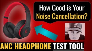 Noise Cancelling Test Track for ANC Headphones  How good is your noise cancellation [upl. by Jahdiel]