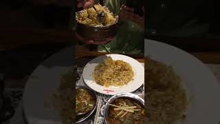 Dinner scene 🍽️😀 biriyani karims muttonbiryani viral [upl. by Kidder]