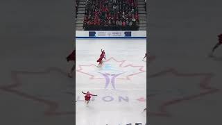 Team Les Supremes  FS  ISU World Synchronized Skating Championships 2022  Hamilton  Shorts [upl. by Willem210]