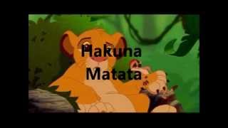 Der König der Löwen  Hakuna Matata Lyrics [upl. by Sibbie]