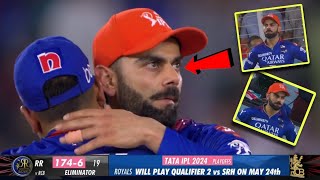 Virat Kohli Crying Moment 😭 Today Match RCB VS RR Highlights IPL 2024 [upl. by Draude]