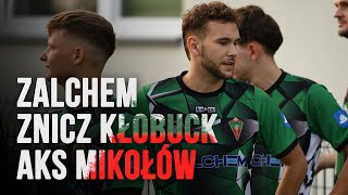 Zalchem Znicz Kłobuck  AKS Mikołów  CAŁY MECZ  20240823 [upl. by Ahsemrak]