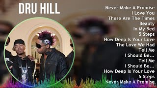 Dru Hill 2024 MIX Best Songs  Never Make A Promise I Love You These Are The Times Beauty [upl. by Ki]