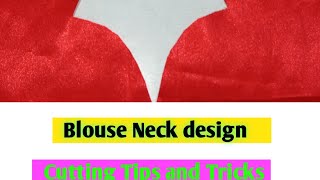 Blouse Bek Neck Design Cutting । Shorts shortsvideo [upl. by Derwon]