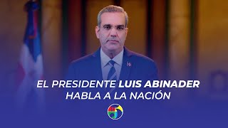 El Presidente Luis Abinader habla a la nación  18 Enero 2021 [upl. by Lepp303]