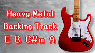 Heavy Metal Style Backing Track for Guitar Jam [upl. by Luas]