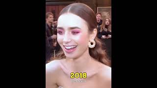 Lily Collins 2007 through the year 2024 lilycollins beforeandafter throughtheyears [upl. by Atir217]