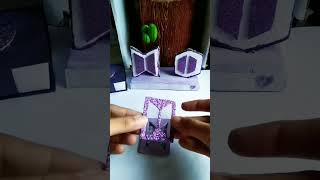 keychain making at home easy BTS keychain making💜 easy paper craft shorts shortvideo viral [upl. by Rizan]