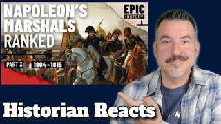 Napoleons Marshals Part 3  Epic History Reaction [upl. by Treblihp335]