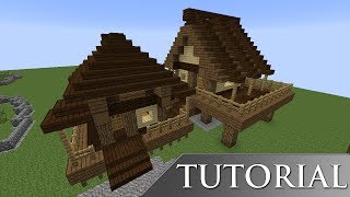 How to build a nice house  Minecraft architecture tutorial [upl. by Vassar]