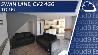 Virtual Tour  Swan Lane  Coventry  CV2  House to Rent [upl. by Islean614]