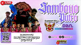 Live Jaranan SAMBOYO PUTRO Feat JORDAN AUDIO Live Mojokendil Ngronggot Nganjuk [upl. by Ynnig]