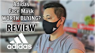 Adidas Face Mask WORTH BUYING  REVIEW [upl. by Karine935]