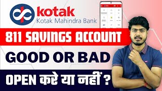 Kotak 811 bank account good or bad all details  kotak 811 account review [upl. by Gareth364]