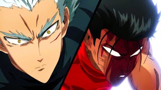 GAROU vs METAL BAT  One PunchMan 2ª Temporada [upl. by Amaral]