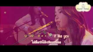 Karaoke IU  Officially Missing You Thai Sub [upl. by Ayela]