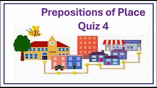 Prepositions of Place Quiz 4  Parts of Speech [upl. by Rasec129]