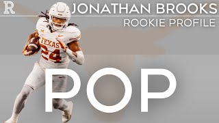 Jonathan Brooks NFL Draft Preview  Fantasy Football Ranking amp Scouting Report [upl. by Geralda]