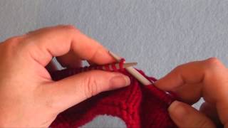 How To Knit 1 Through Back Loop k1tbl [upl. by Stalder874]