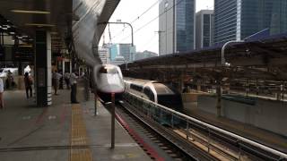 上越新幹線 「たにがわ」 東京駅発車 quotTanigawaquot Jōetsu Shinkansen Tokyo Station 20149 [upl. by Ashla]