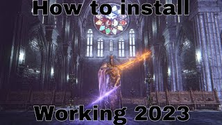 Dark Souls 3  How to install The Convergence Mod2023 [upl. by Sahcnip]