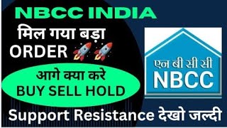 NBCC Share Latest News  NBCC Share News Today  NBCC Share Price Today  NBCC Share Target [upl. by Erlandson]