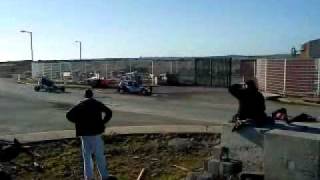 Carrickonsuir motorclub rally sprint crash [upl. by Treat]