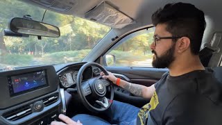 Driving Maruti Grand Vitara For The First Time  Transmission  Braking  Acceleration  Interior [upl. by Anrahs]