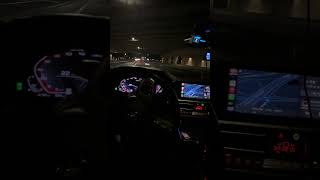 Straight Piped M340i Underpass NO BURBLES [upl. by Yot526]