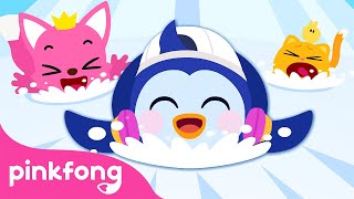 Penguin Family Dance  Animal Songs of Pinkfong Ninimo  Pinkfong Kids Song [upl. by Alpheus689]