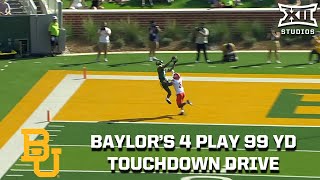 Baylor 99Yard 4Play Touchdown Drive [upl. by Edalb]