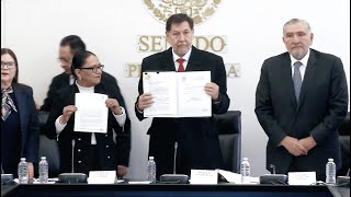 7 de octubre 2024 │ La Secretaría de Gobernación entrega al Senado iniciativa del Ejecutivo [upl. by Dixil]