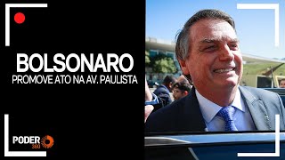 Ao vivo Bolsonaro promove ato na avenida Paulista em SP [upl. by Nadbus]